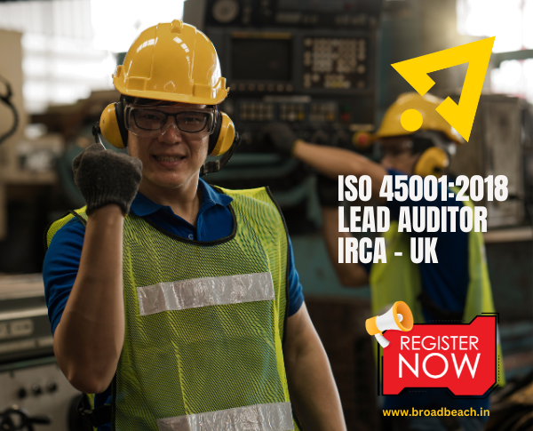  #ISO450012018 #LEAD AUDITOR #IRCA #OHSMS #BROADBEACH